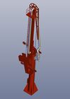 Electric-hydraulic operated marine loading arm single pipeline with ERC(emergency release coupler), QCDC,PMS